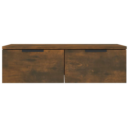 Mobili Pensili 2 pz Rovere Fumo 68x30x20 cm Legno Multistrato | homemem39