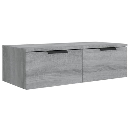 Mobili Pensili 2 pz Grigio Sonoma 68x30x20 cm Legno Multistrato | homemem39