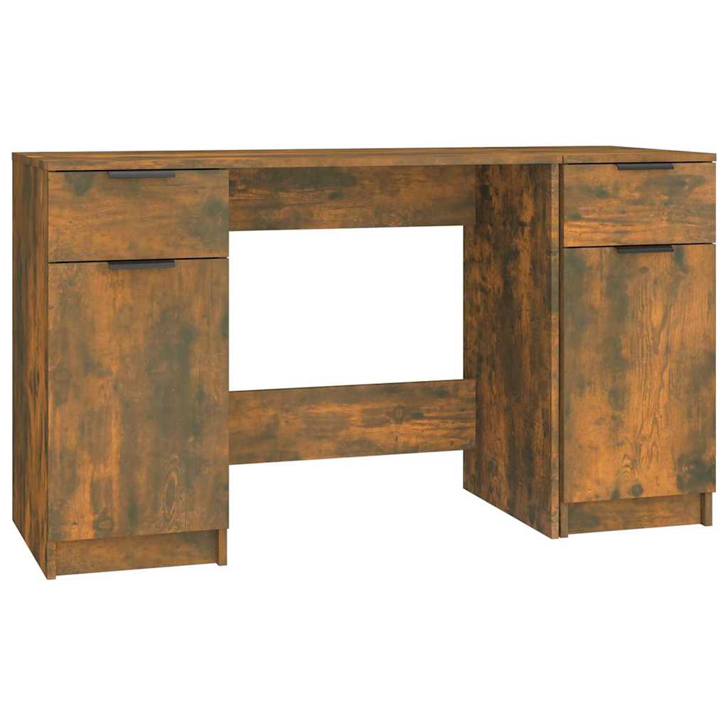 Scrivania con Mobile Laterale legno multistrato