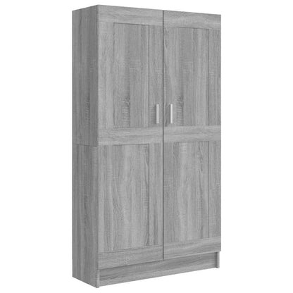 Libreria Grigio Sonoma 82,5x30,5x150 cm in Legno Multistrato | homemem39