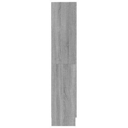 Libreria Grigio Sonoma 82,5x30,5x150 cm in Legno Multistrato | homemem39