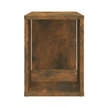 Mobile Porta TV Rovere Fumo 60x24x32 cm in Legno Multistrato | homemem39