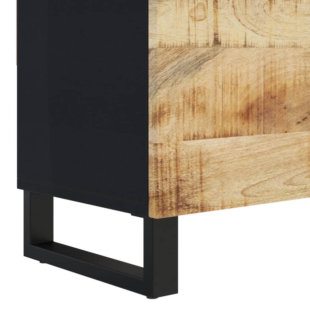 Mobile Porta TV 105x33x46cm in Legno Massello di Mango