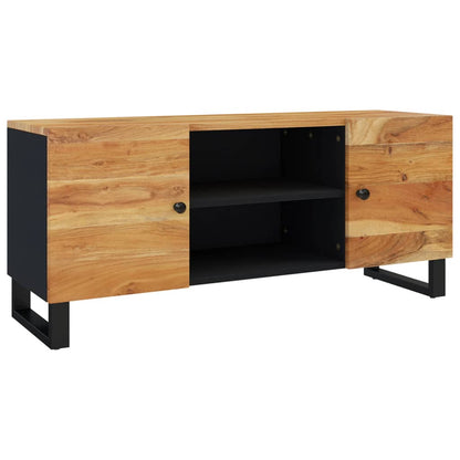 Mobile Porta TV 105x33x46 cm in Legno Massello di Acacia | homemem39