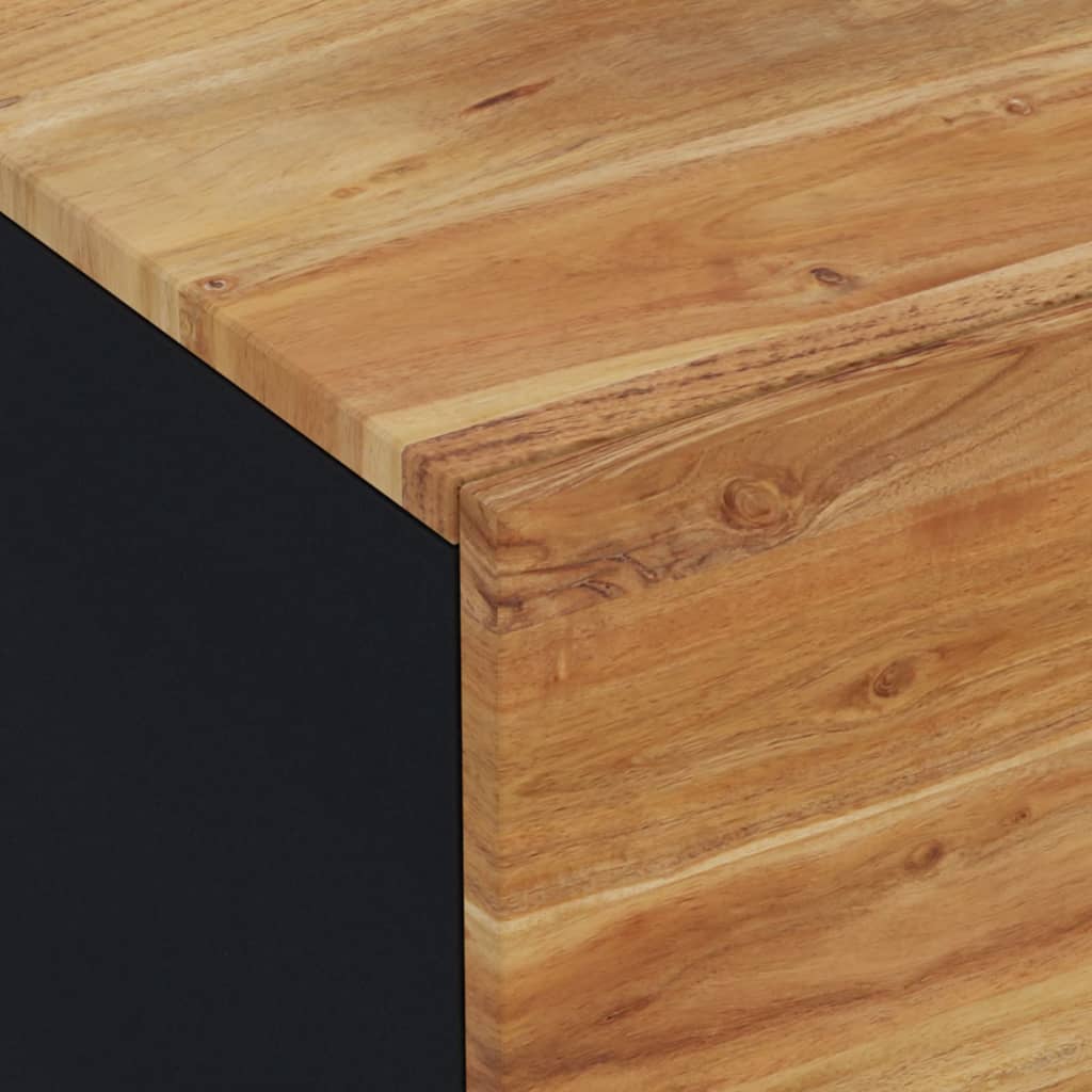 Mobile Porta TV 105x33x46 cm in Legno Massello di Acacia | homemem39