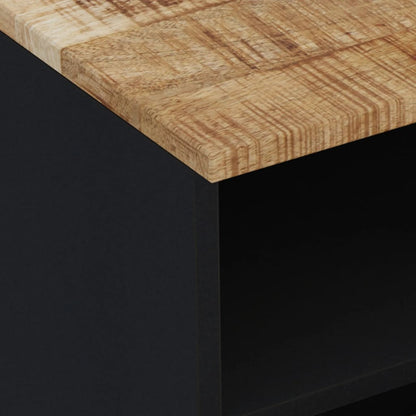 Mobile Porta TV 70x33x46 cm in Legno Massello di Mango