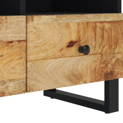Mobile Porta TV 70x33x46 cm in Legno Massello di Mango