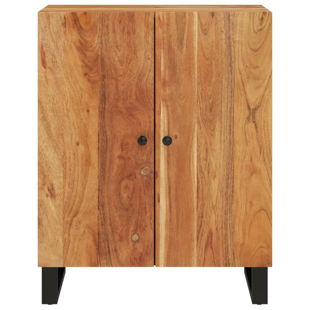 Credenza 60x33x75 cm in Legno Massello di Acacia | homemem39