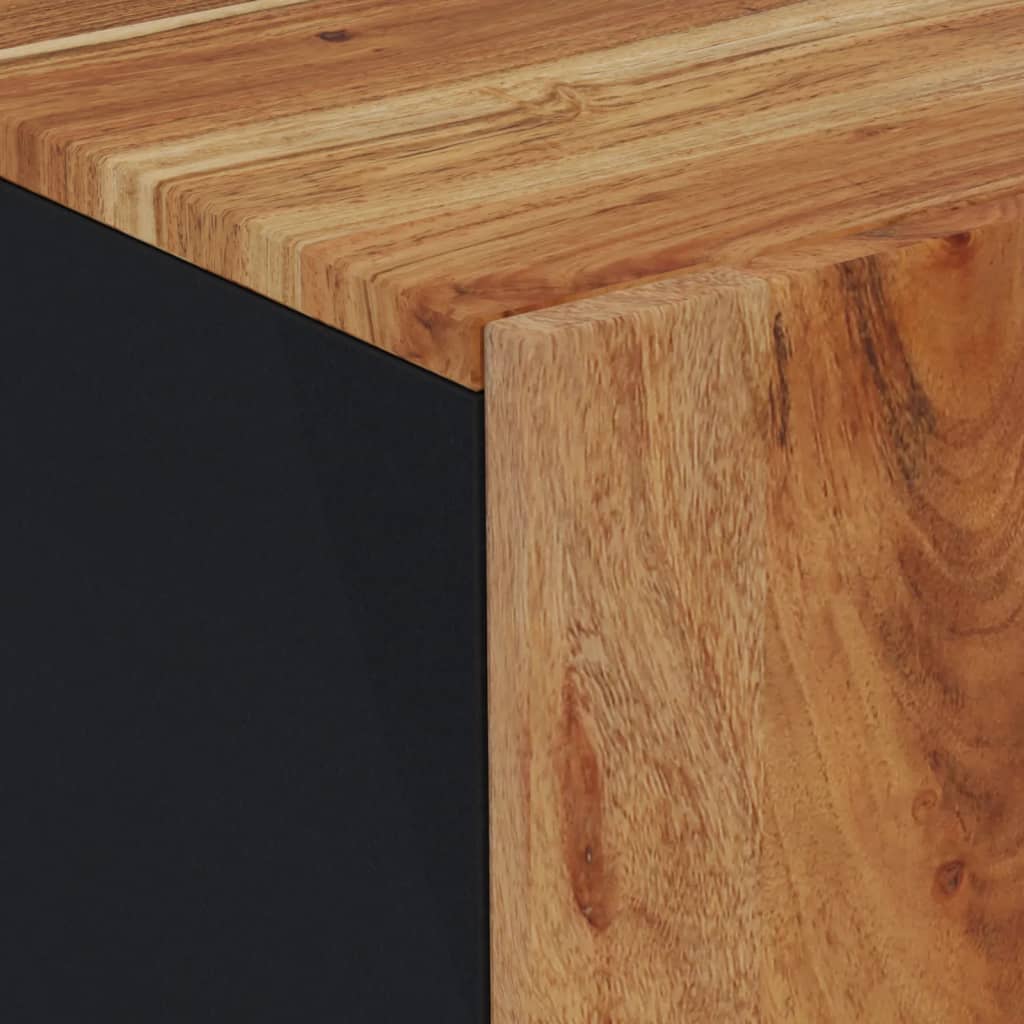 Credenza 60x33x75 cm in Legno Massello di Acacia | homemem39