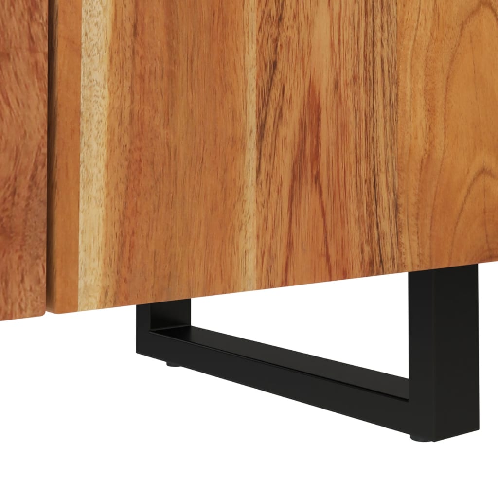 Credenza 60x33x75 cm in Legno Massello di Acacia | homemem39