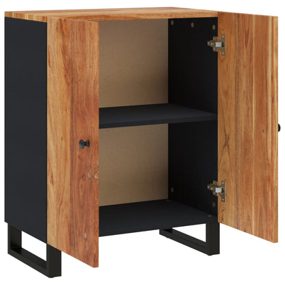 Credenza 60x33x75 cm in Legno Massello di Acacia | homemem39