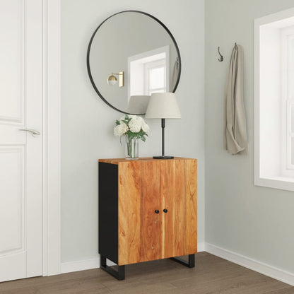 Credenza 60x33x75 cm in Legno Massello di Acacia | homemem39