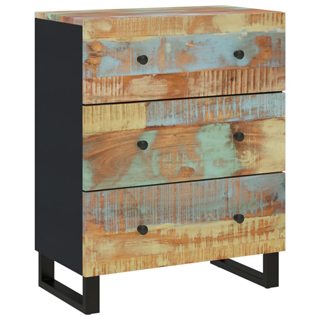 Credenza 60x33x75 in Legno Massello di Recupero | homemem39