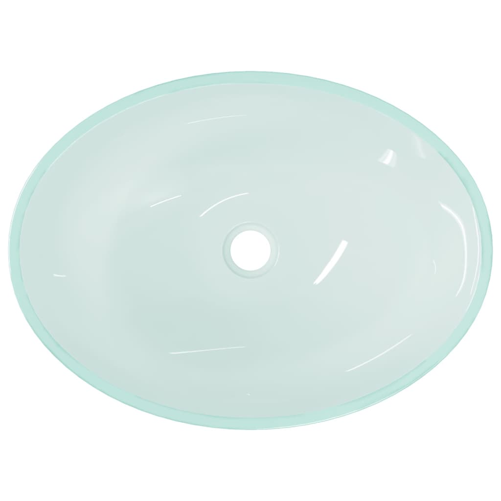 Lavandino in Vetro 50x37x14 cm Smerigliato