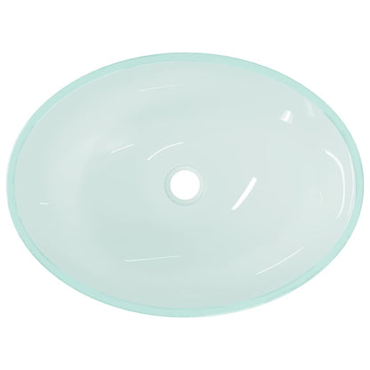 Lavandino in Vetro 50x37x14 cm Smerigliato