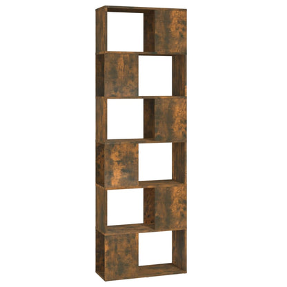 Libreria/Divisorio Rovere Fumo 60x24x186 cm | homemem39