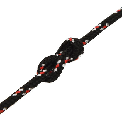 Corda da Lavoro Nera 4 mm 250 m in Polipropilene - homemem39