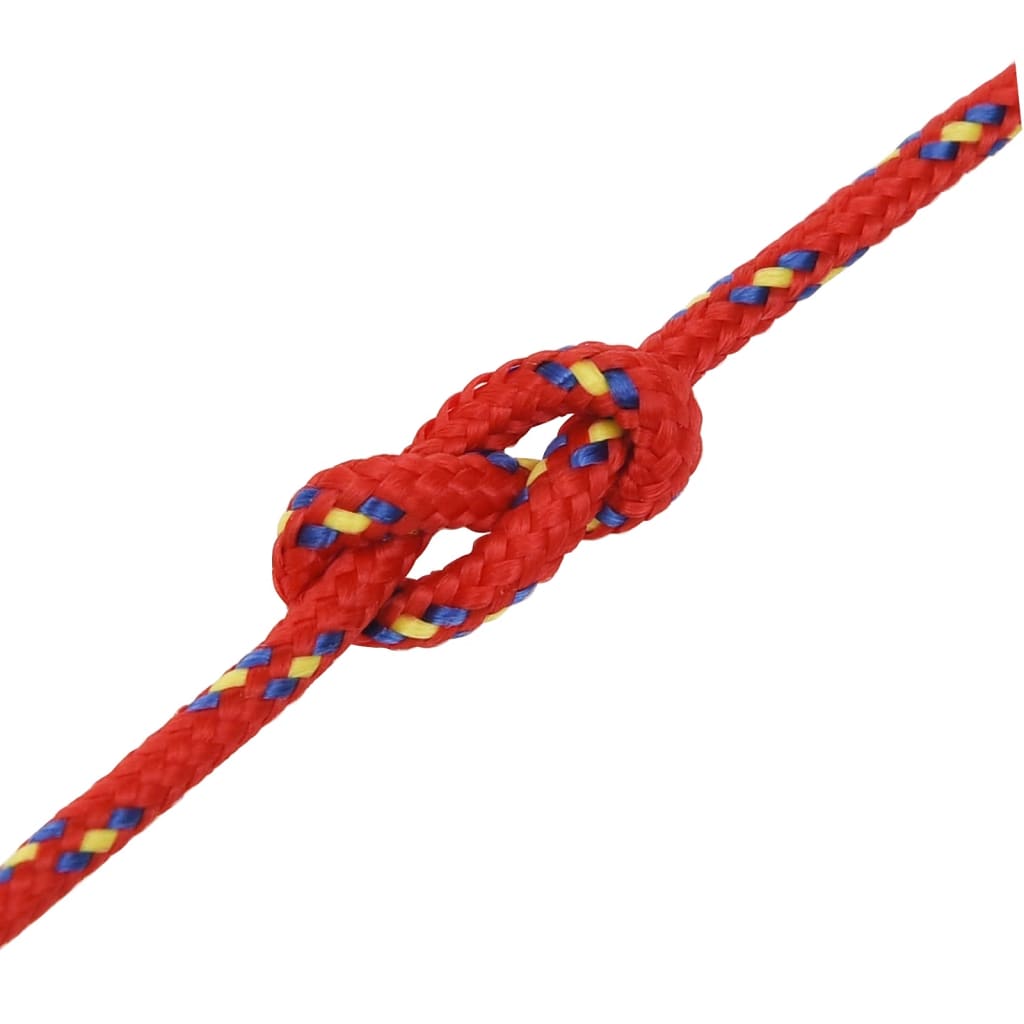 Corda per barca Rossa 3 mm 25 m in Polipropilene | homemem39