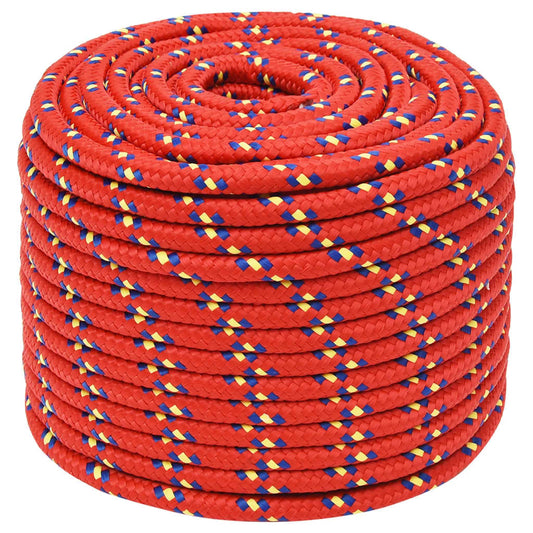 Corda per barca Rossa 14 mm 100 m in Polipropilene - homemem39
