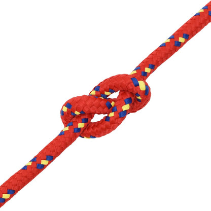 Corda per barca Rossa 14 mm 100 m in Polipropilene - homemem39