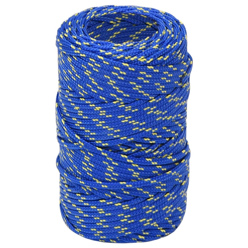 Blue Nautical Rope 2 mm 250 m in Polypropylene