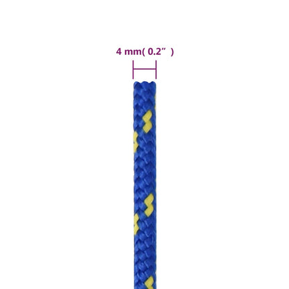 Corda per barca Blu 4 mm 50 m in Polipropilene - homemem39