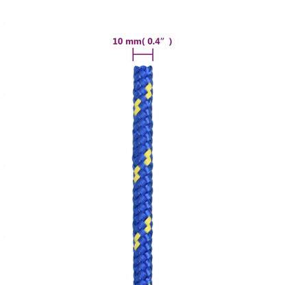 Corda per barca Blu 10 mm 500 m in Polipropilene - homemem39