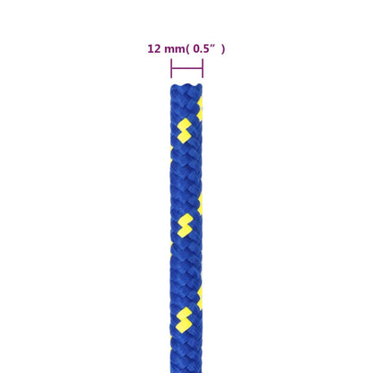 Corda per barca Blu 12 mm 100 m in Polipropilene - homemem39
