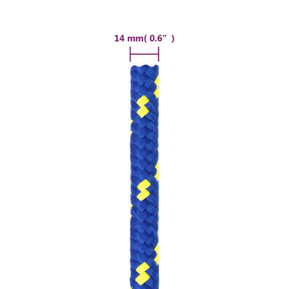 Corda per barca Blu 14 mm 100 m in Polipropilene - homemem39