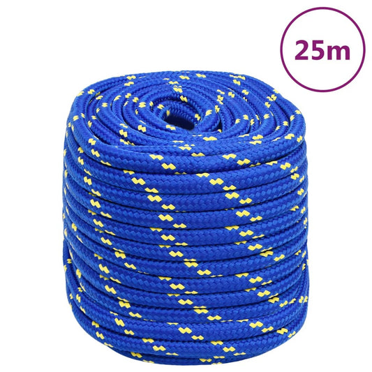 Corda per barca Blu 16 mm 25 m in Polipropilene