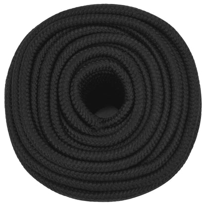 Corda per barca Completamente Nera 14 mm 100 m in Polipropilene - homemem39