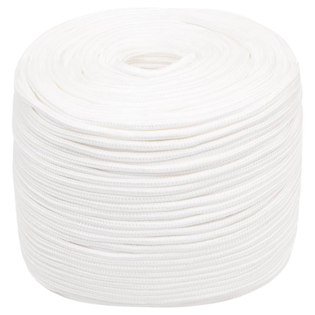 Corda per barca Completamente Bianca 6 mm 25 m in Polipropilene - homemem39