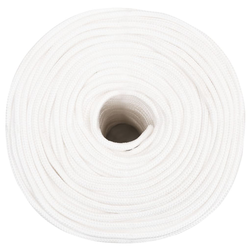 Corda per barca Completamente Bianca 6 mm 25 m in Polipropilene - homemem39