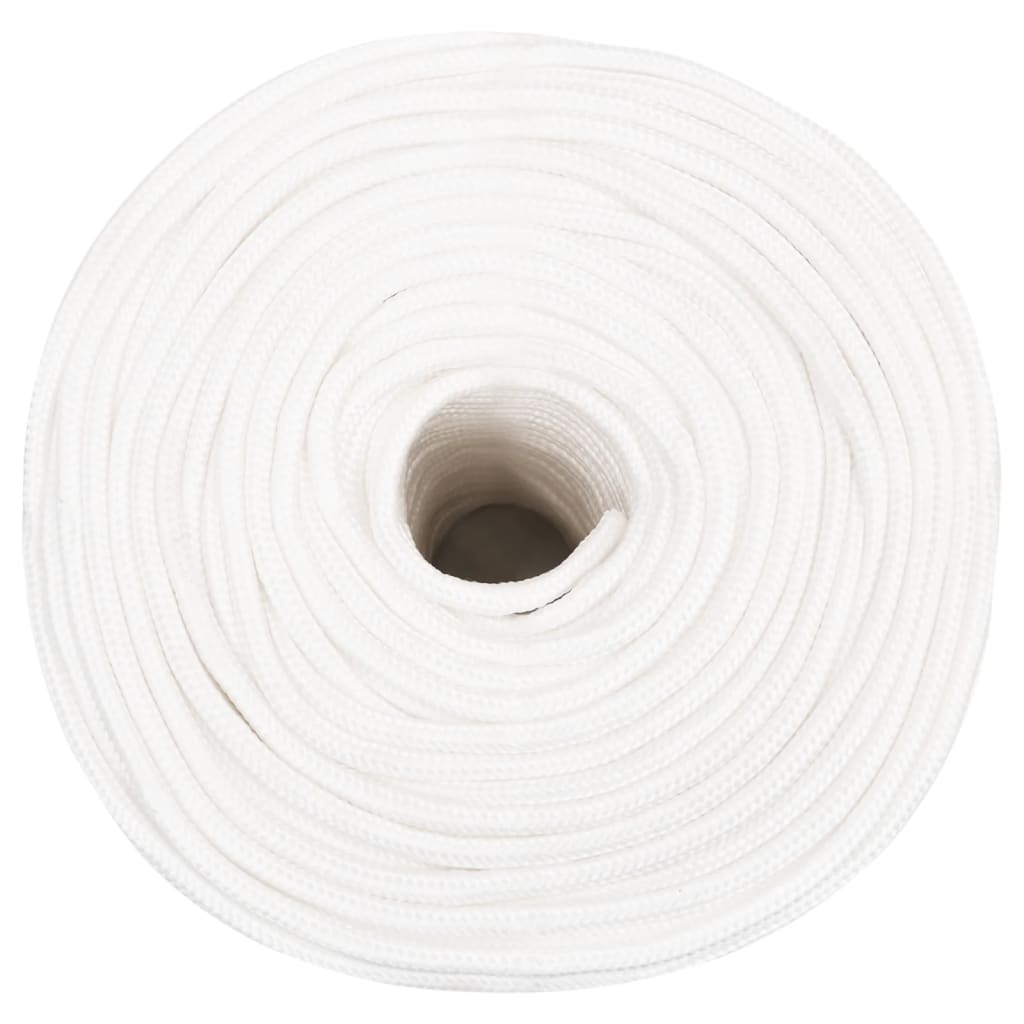 Corda per barca Completamente Bianca 8 mm 50 m in Polipropilene - homemem39