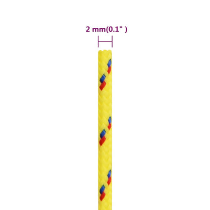 Corda per barca Gialla 2 mm 100 m in Polipropilene - homemem39