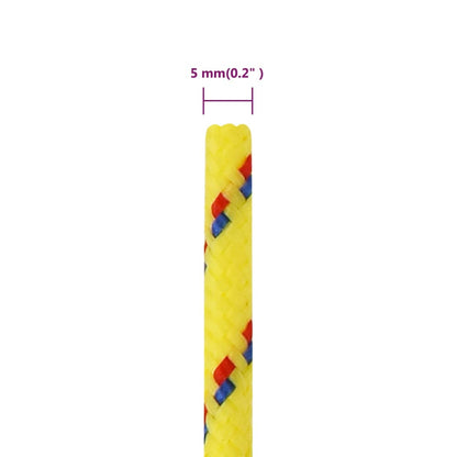 Corda per barca Gialla 5 mm 50 m in Polipropilene - homemem39