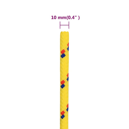 Corda per barca Gialla 10 mm 500 m in Polipropilene - homemem39