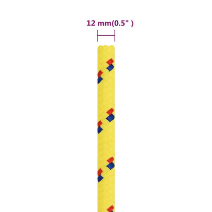 Corda per barca Gialla 12 mm 250 m in Polipropilene - homemem39