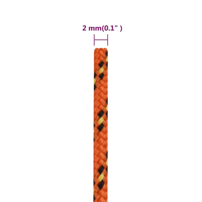Corda per barca Arancione 2 mm 100 m in Polipropilene - homemem39