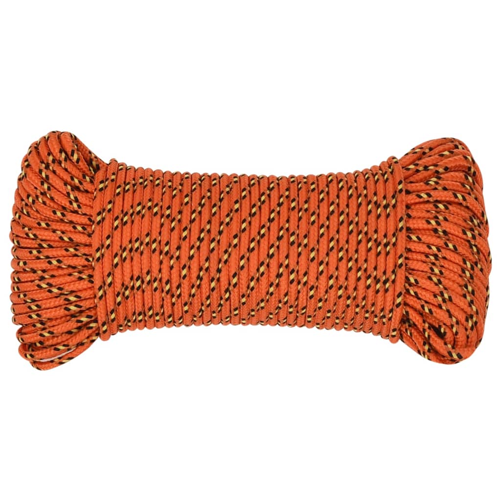 Corda per barca Arancione 3 mm 250 m in Polipropilene - homemem39