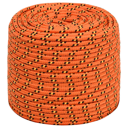 Corda per barca Arancione 8 mm 100 m in Polipropilene - homemem39