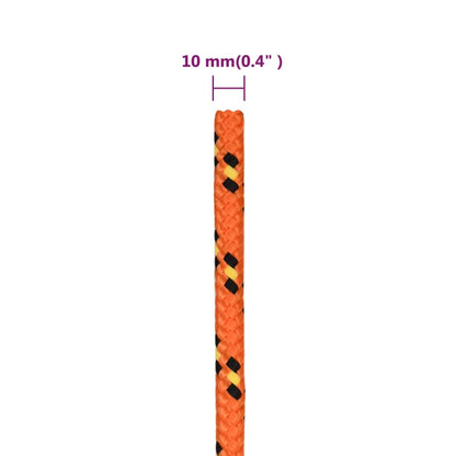 Corda per barca Arancione 10 mm 500 m in Polipropilene - homemem39