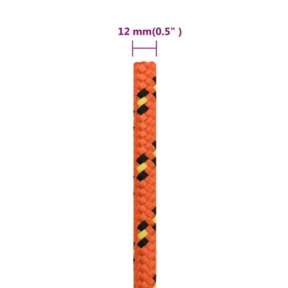 Corda per barca Arancione 12 mm 100 m in Polipropilene - homemem39