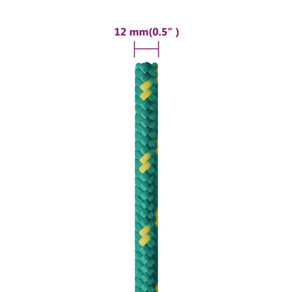 Corda per barca Verde 12 mm 25 m in Polipropilene - homemem39