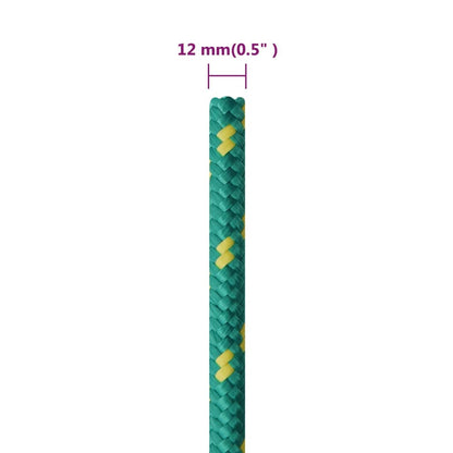 Corda per barca Verde 12 mm 50 m in Polipropilene - homemem39