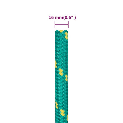 Corda per barca Verde 16 mm 25 m in Polipropilene - homemem39