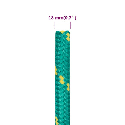 Corda per barca Verde 18 mm 50 m in Polipropilene - homemem39