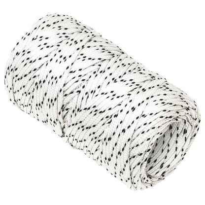 Corda Intrecciata per Barca Bianca 2mm x 50m Poliestere - homemem39
