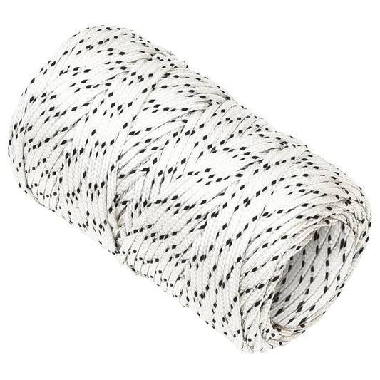 Corda Intrecciata per Barca Bianca 2mm x 50m Poliestere - homemem39