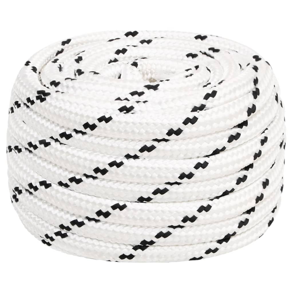 Corda da Lavoro Bianca 18 mm 50 m in Poliestere - homemem39